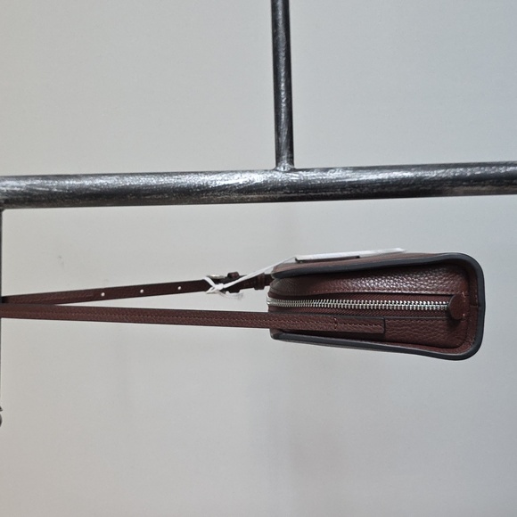 NWT The Horse Clara Shoulder Bag In Coffee Leather - Picture 4 of 11